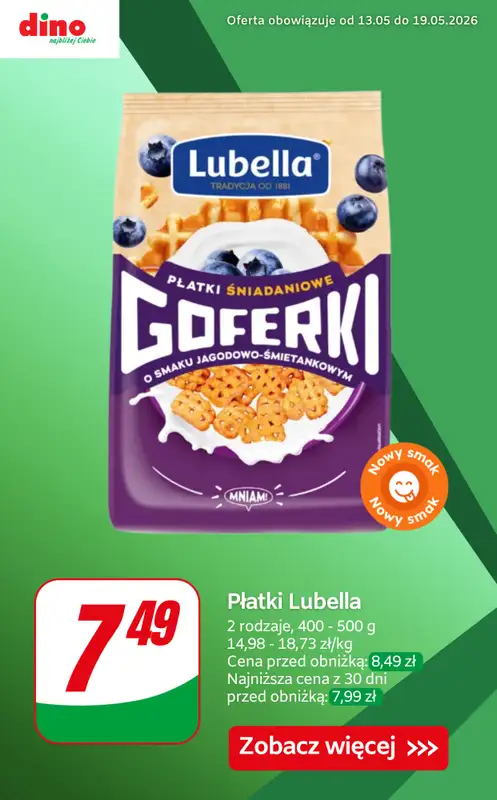 Dino - gazetka promocyjna Nowości w Dino! od czwartku 14.05 do wtorku 19.05 - strona 8