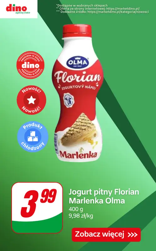 Dino - gazetka promocyjna Nowości w Dino! od czwartku 14.05 do wtorku 19.05 - strona 4