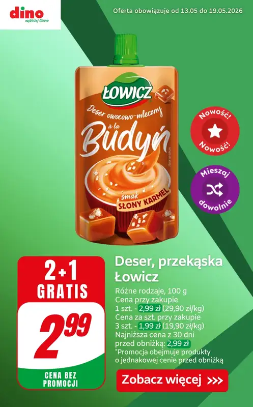 Dino - gazetka promocyjna Nowości w Dino! od czwartku 14.05 do wtorku 19.05 - strona 9