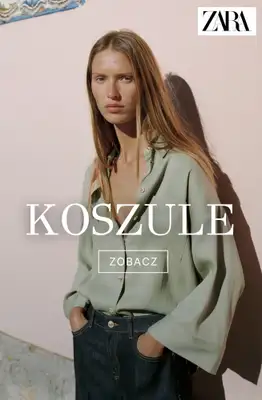 Zara - gazetka promocyjna Koszule damskie od środy 13.05 