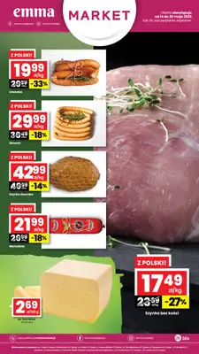 emma MARKET - gazetka promocyjna Plakaty promocyjne od czwartku 14.05 do środy 20.05