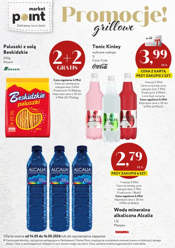 Market Point - gazetka promocyjna Promocje weekendowe od czwartku 14.05 do soboty 16.05 - strona 4