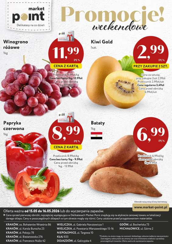 Market Point - gazetka promocyjna Promocje weekendowe od czwartku 14.05 do soboty 16.05 - strona 7