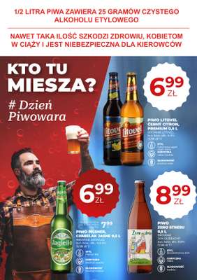 Duży Ben - gazetka promocyjna Gazetka piwna od czwartku 14.05 do środy 27.05 - strona 12