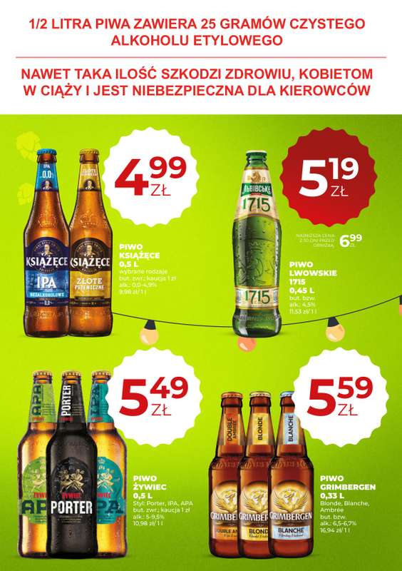Duży Ben - gazetka promocyjna Gazetka piwna od czwartku 14.05 do środy 27.05 - strona 5
