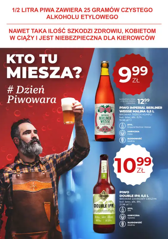 Duży Ben - gazetka promocyjna Gazetka piwna od czwartku 14.05 do środy 27.05 - strona 14