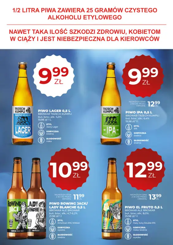 Duży Ben - gazetka promocyjna Gazetka piwna od czwartku 14.05 do środy 27.05 - strona 15