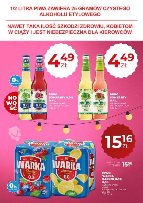 Duży Ben - gazetka promocyjna Gazetka piwna od czwartku 14.05 do środy 27.05 - strona 9