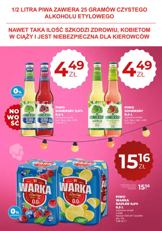Duży Ben - gazetka promocyjna Gazetka piwna od czwartku 14.05 do środy 27.05 - strona 9