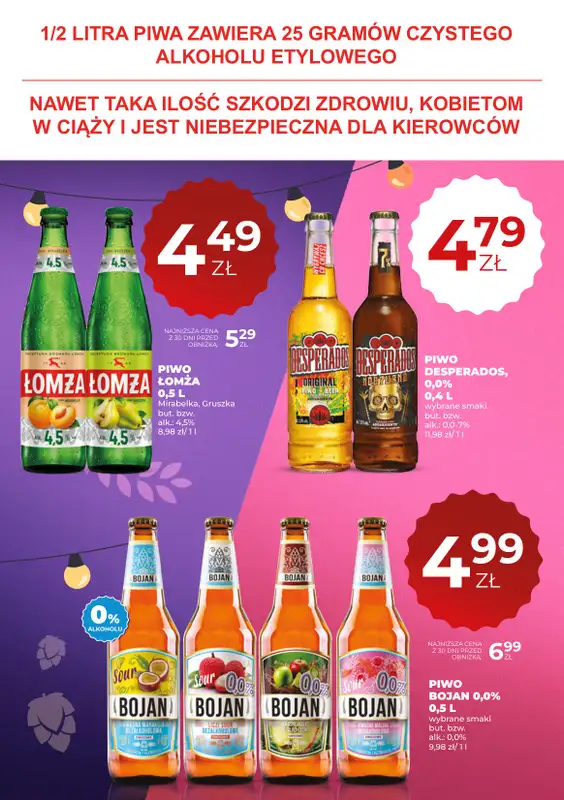 Duży Ben - gazetka promocyjna Gazetka piwna od czwartku 14.05 do środy 27.05 - strona 8