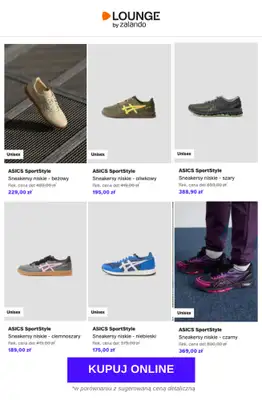 Lounge by Zalando - gazetka promocyjna Do -77% Saucony Originals + ASICS SportStyle od środy 13.05 do piątku 15.05 - strona 9