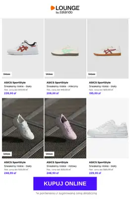 Lounge by Zalando - gazetka promocyjna Do -77% Saucony Originals + ASICS SportStyle od środy 13.05 do piątku 15.05 - strona 3