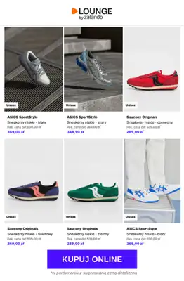 Lounge by Zalando - gazetka promocyjna Do -77% Saucony Originals + ASICS SportStyle od środy 13.05 do piątku 15.05 - strona 6