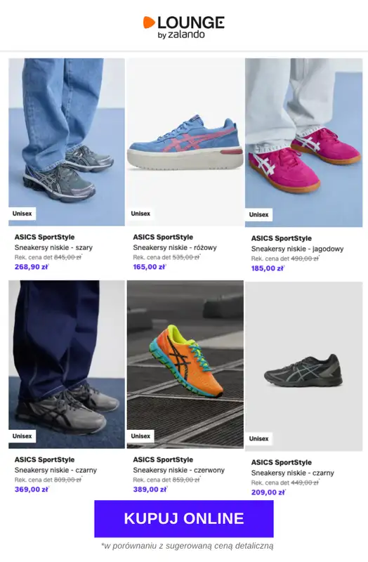 Lounge by Zalando - gazetka promocyjna Do -77% Saucony Originals + ASICS SportStyle od środy 13.05 do piątku 15.05 - strona 10