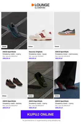 Lounge by Zalando - gazetka promocyjna Do -77% Saucony Originals + ASICS SportStyle od środy 13.05 do piątku 15.05 - strona 7