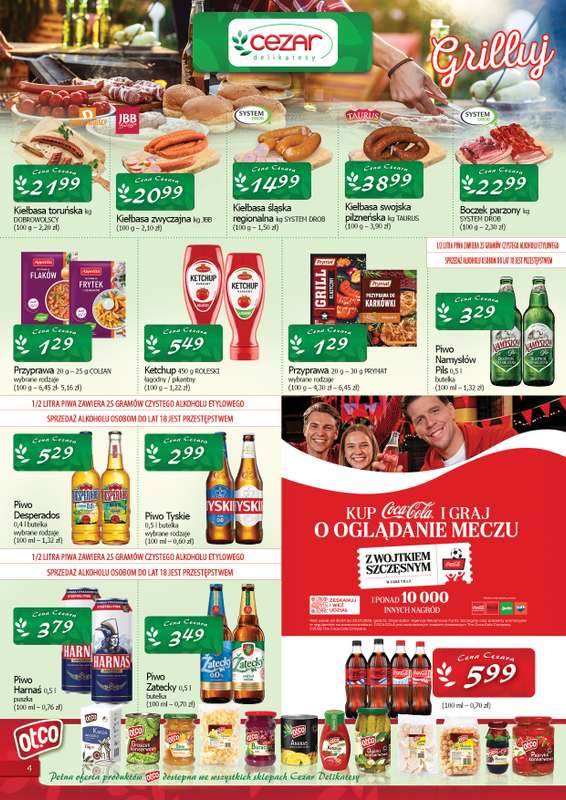 CEZAR Delikatesy - gazetka promocyjna Gazetka od czwartku 14.05 do środy 27.05 - strona 4