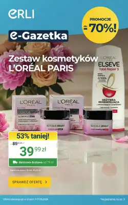 ERLI - gazetka promocyjna Dzień Mamy, Komunia? Sprawdź top prezenty! od piątku 15.05 do niedzieli 17.05