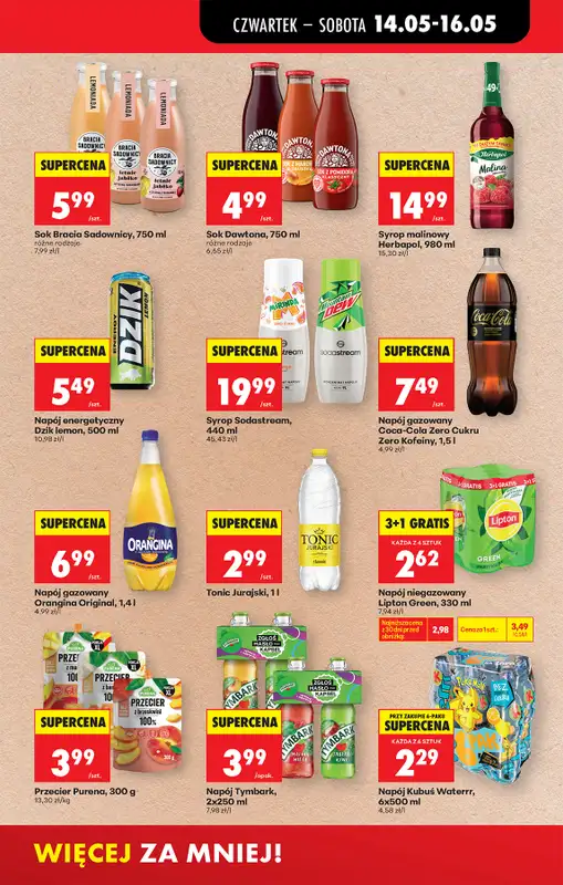 Biedronka - gazetka promocyjna Od czwartku od czwartku 14.05 do środy 20.05 - strona 53