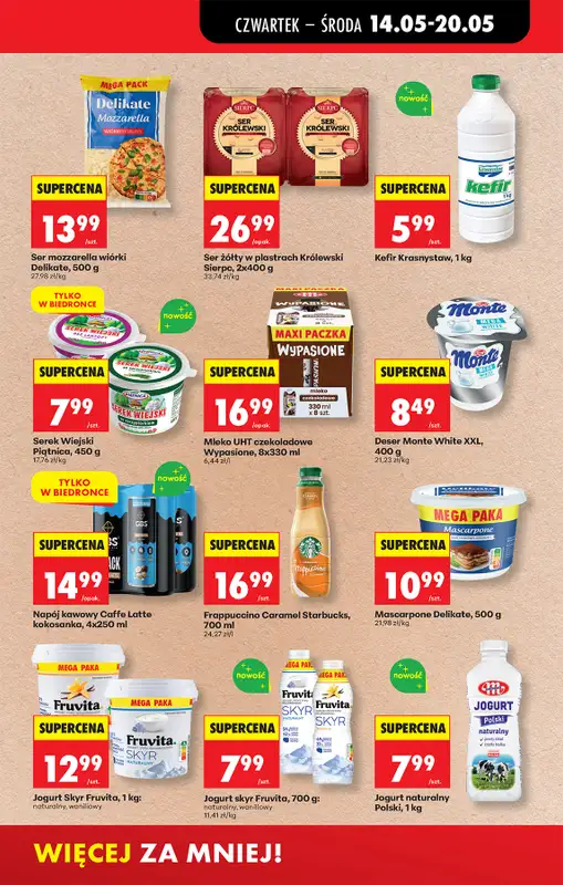 Biedronka - gazetka promocyjna Od czwartku od czwartku 14.05 do środy 20.05 - strona 49