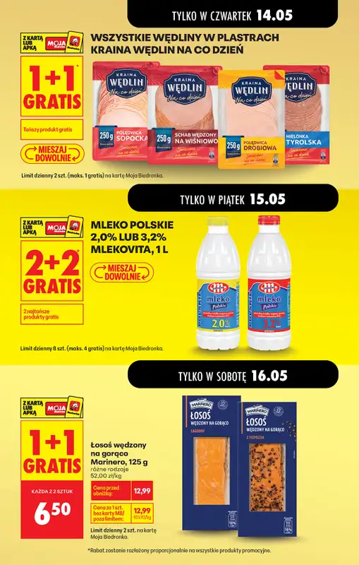 Biedronka - gazetka promocyjna Od czwartku, Z ladą tradycyjną od czwartku 14.05 do środy 20.05 - strona 3