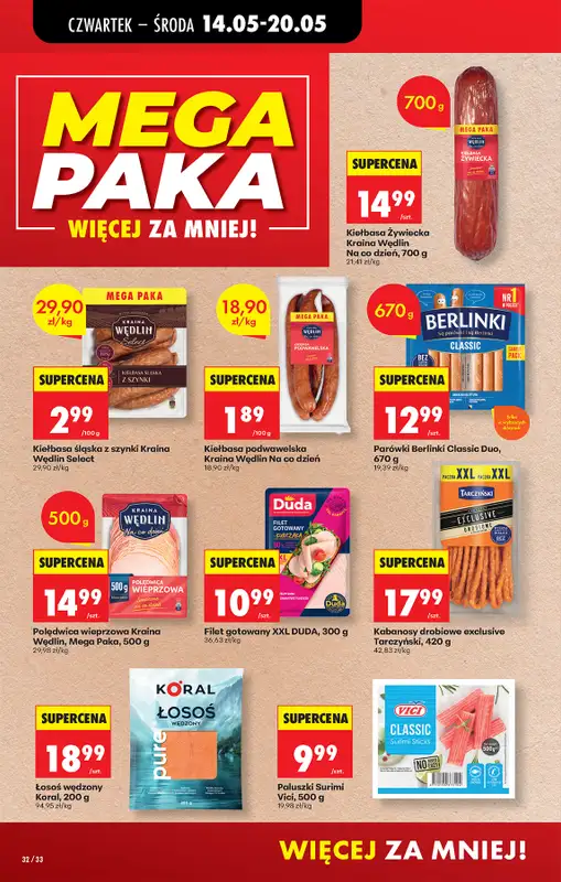 Biedronka - gazetka promocyjna Od czwartku, Z ladą tradycyjną od czwartku 14.05 do środy 20.05 - strona 48