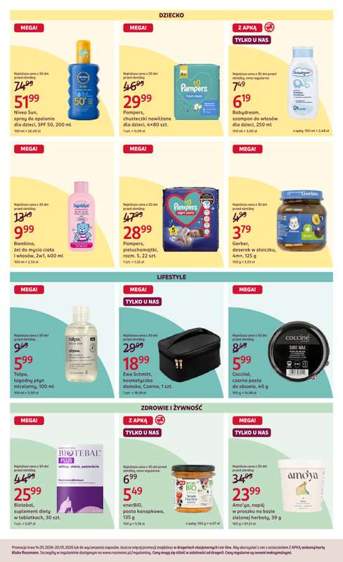 Rossmann - gazetka promocyjna Gazetka od czwartku 14.05 do środy 20.05 - strona 9