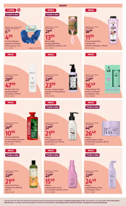 Rossmann - gazetka promocyjna Gazetka od czwartku 14.05 do środy 20.05 - strona 4
