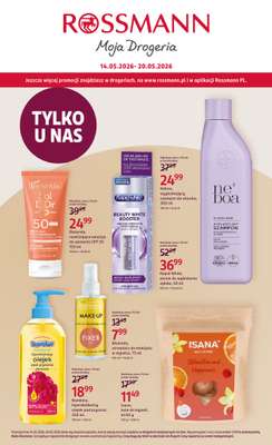 Rossmann - gazetka promocyjna Gazetka od czwartku 14.05 do środy 20.05