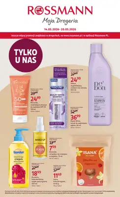 Rossmann - gazetka promocyjna Gazetka od czwartku 14.05 do środy 20.05