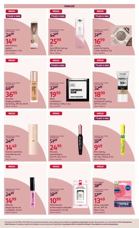 Rossmann - gazetka promocyjna Gazetka od czwartku 14.05 do środy 20.05 - strona 5