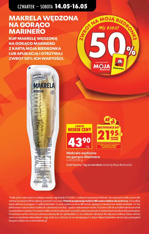 Biedronka - gazetka promocyjna Od czwartku od czwartku 14.05 do środy 20.05 - strona 24