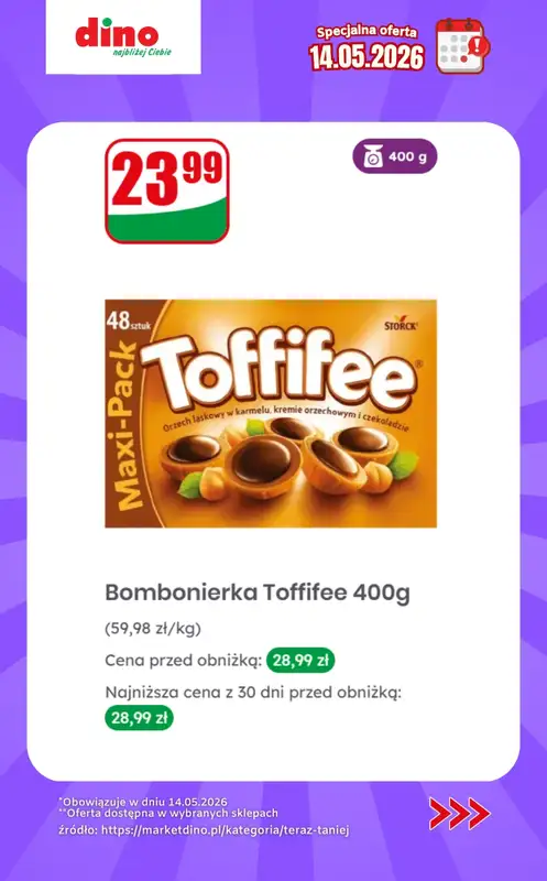 Dino - gazetka promocyjna Specjalna oferta na 14.05.2026 - promocje spoza gazetki od czwartku 14.05 do czwartku 14.05 - strona 6