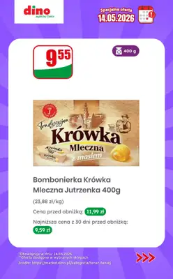 Dino - gazetka promocyjna Specjalna oferta na 14.05.2026 - promocje spoza gazetki od czwartku 14.05 do czwartku 14.05 - strona 10