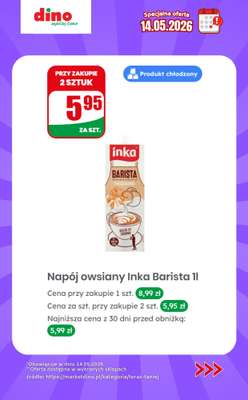 Dino - gazetka promocyjna Specjalna oferta na 14.05.2026 - promocje spoza gazetki od czwartku 14.05 do czwartku 14.05 - strona 7