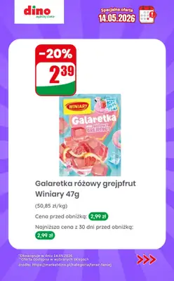 Dino - gazetka promocyjna Specjalna oferta na 14.05.2026 - promocje spoza gazetki od czwartku 14.05 do czwartku 14.05 - strona 8