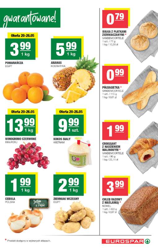 SPAR - gazetka promocyjna Gazetka Eurospar od środy 20.05 do niedzieli 31.05 - strona 3
