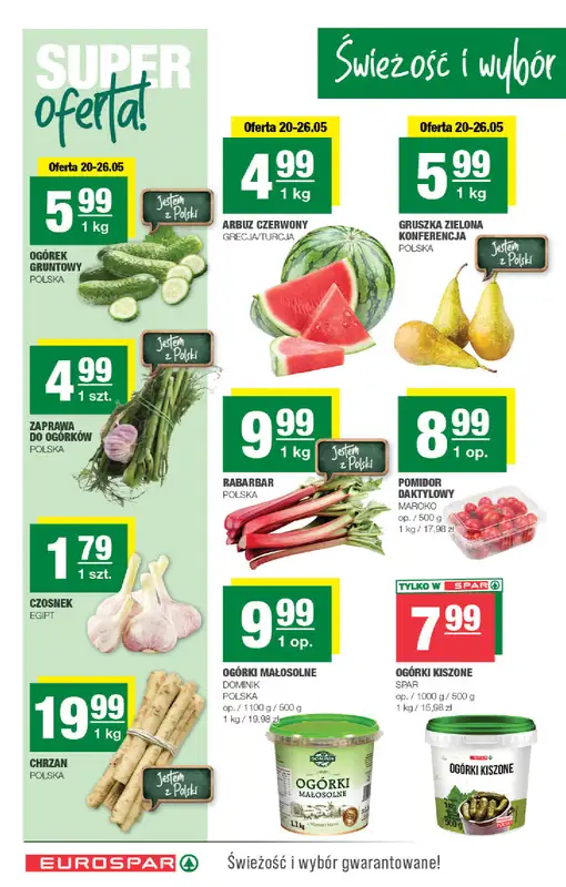 SPAR - gazetka promocyjna Gazetka Eurospar od środy 20.05 do niedzieli 31.05 - strona 2