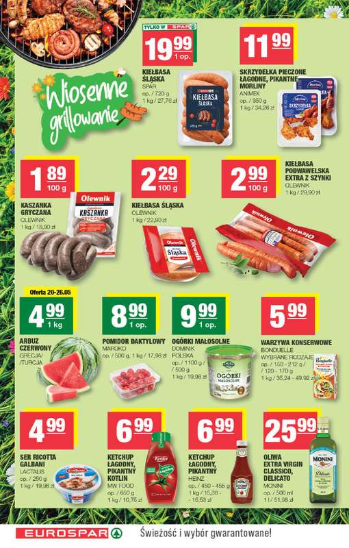 SPAR - gazetka promocyjna Gazetka Eurospar od środy 20.05 do niedzieli 31.05 - strona 10