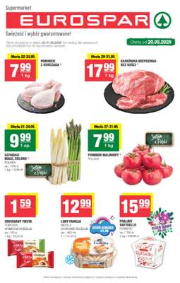 SPAR - gazetka promocyjna Gazetka Eurospar od środy 20.05 do niedzieli 31.05