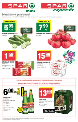 SPAR - gazetka promocyjna Gazetka Spar Mini od środy 20.05 do niedzieli 31.05