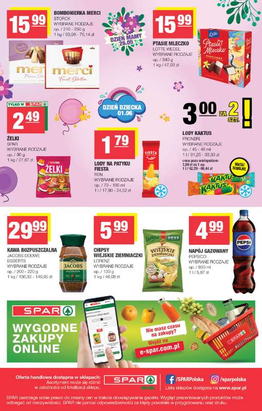 SPAR - gazetka promocyjna Gazetka Spar Mini od środy 20.05 do niedzieli 31.05 - strona 4