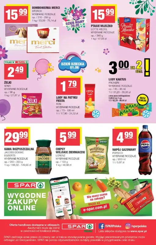 SPAR - gazetka promocyjna Gazetka Spar Mini od środy 20.05 do niedzieli 31.05 - strona 4