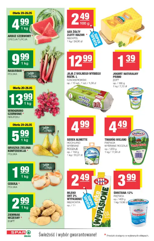 SPAR - gazetka promocyjna Gazetka Spar Mini od środy 20.05 do niedzieli 31.05 - strona 2