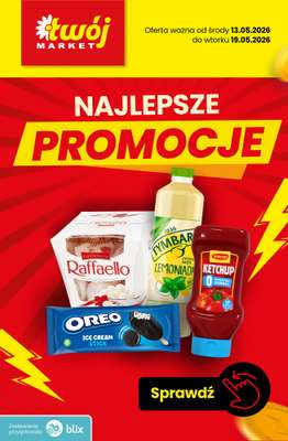 Twój Market - gazetka promocyjna Najlepsze promocje! od czwartku 14.05 do wtorku 19.05