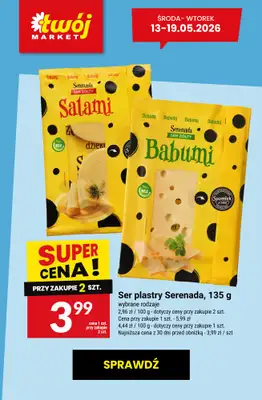 Twój Market - gazetka promocyjna Najlepsze promocje! od czwartku 14.05 do wtorku 19.05 - strona 6