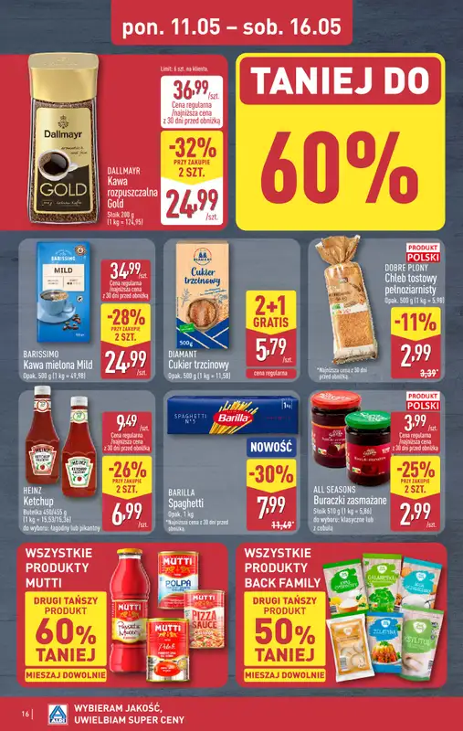 Aldi - gazetka promocyjna Pełny katalog! od poniedziałku 11.05 do soboty 16.05 - strona 16