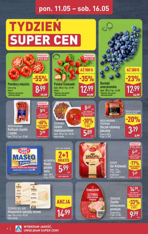 Aldi - gazetka promocyjna Weekend super cen w Aldi! od czwartku 14.05 do soboty 16.05 - strona 4