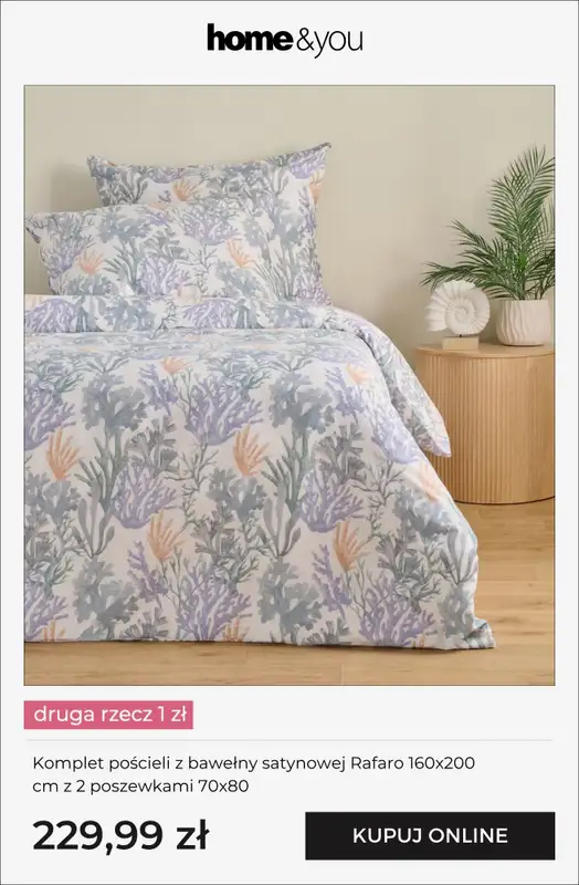 home&you - gazetka promocyjna Druga rzecz 1 zł   - strona 2