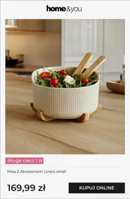home&you - gazetka promocyjna Druga rzecz 1 zł od czwartku 14.05 do wtorku 19.05 - strona 11