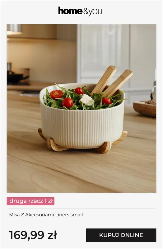 home&you - gazetka promocyjna Druga rzecz 1 zł od czwartku 14.05 do wtorku 19.05 - strona 11
